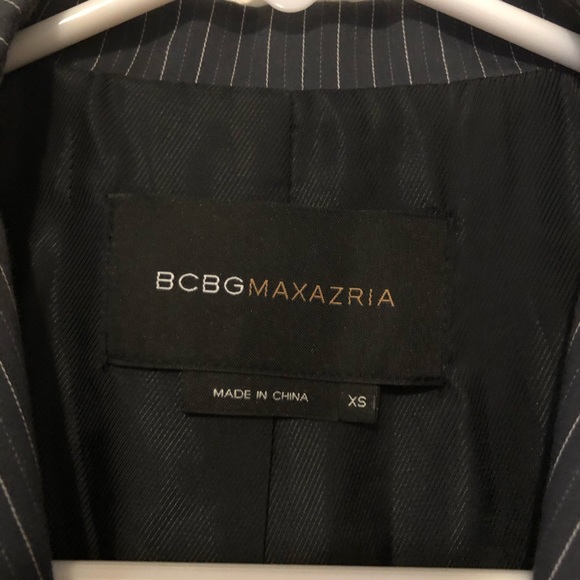 Charcoal Gray Pinstripe Blazer - Picture 2 of 5